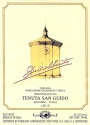 Tenuta San Guido Guidalberto 2007 Front Label
