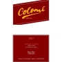 Bodega Colome Estate Malbec 2007 Front Label