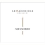 Le Macchiole Messorio 2003 Front Label