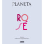 Planeta Rose 2008 Front Label