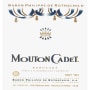Mouton Cadet Rouge 2007 Front Label