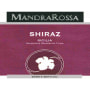 MandraRossa Shiraz 2006 Front Label