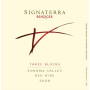 Benziger Signaterra Three Blocks 2006 Front Label
