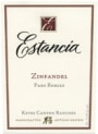 Estancia Paso Robles Zinfandel 2007 Front Label