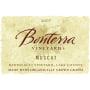 Bonterra Muscat (375ML half-bottle) 2007 Front Label