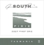 Pirie Tasmania Pinot Gris 2007 Front Label