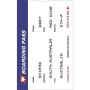 R Wines Boarding Pass Shiraz 2007 Front Label