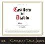 Casillero del Diablo Merlot 2008 Front Label