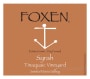 Foxen Tinaquaic Vineyard Syrah 2008 Front Label