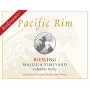 Pacific Rim Wallula Vineyard Biodynamic Riesling 2007 Front Label