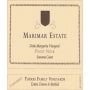 Marimar Estate Dona Margarita Vineyard Pinot Noir 2005 Front Label
