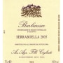Cigliuti Barbaresco Serraboella 2005 Front Label