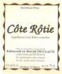 Domaine Duclaux Cote Rotie 2004 Front Label
