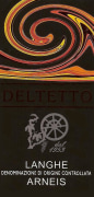 Deltetto Langhe Arneis 2013 Front Label