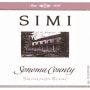 Simi Sauvignon Blanc 2008 Front Label