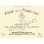 Chateau de Beaucastel Chateauneuf-du-Pape Roussanne Vieilles Vignes 2006 Front Label