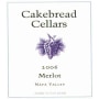 Cakebread Merlot 2006 Front Label