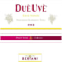 Bertani Due Uve Rosso 2008 Front Label