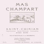 Mas Champart Saint-Chinian Rose 2008 Front Label