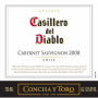 Casillero del Diablo Cabernet Sauvignon 2008 Front Label