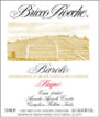 Ceretto Barolo Prapo 2004 Front Label