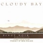 Cloudy Bay Pinot Noir 2007 Front Label