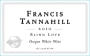 Francis Tannahill Blind Love White 2010 Front Label