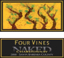 Four Vines Naked Chardonnay 2008 Front Label