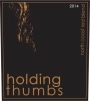 Holding Thumbs North Coast Red Blend 2014 Front Label