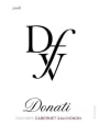 Donati Family Vineyards Cabernet Sauvignon 2008 Front Label