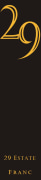Vineyard 29 Estate Cabernet Franc 2013 Front Label