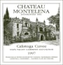 Chateau Montelena Calistoga Cuvee Cabernet Sauvignon 1997 Front Label