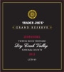 Trader Joe's Tilting Rock Vineyard Grand Reserve Zinfandel Lot #45 2013 Front Label