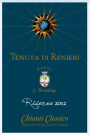 Renieri Chianti Classico Riserva Sangiovese 2012 Front Label