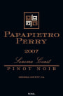 Papapietro Perry Sonoma Coast Pinot Noir 2007 Front Label