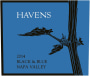 Havens Black and Blue 2014  Front Label