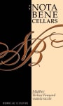 Nota Bene Cellars Malbec 2013 Front Label