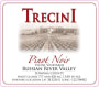 Trecini Cellars Vicini Vineyard Pinot Noir 2015  Front Label