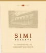 Simi Reserve Cabernet Sauvignon 2007 Front Label