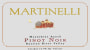 Martinelli Moonshine Ranch Pinot Noir 2004 Front Label