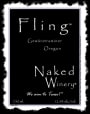 Naked Winery Fling Gewurztraminer 2016 Front Label