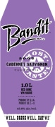 Bandit Wines Cabernet Sauvignon 2005 Front Label