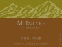 McIntyre Pinot Noir 2015 Front Label