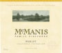 McManis Family Vineyards Merlot 2008  Front Label