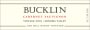 Bucklin Old Hill Ranch Vineyard Cabernet Sauvignon 2005 Front Label