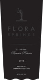 Flora Springs Rennie Reserve Cabernet Sauvignon 2012 Front Label