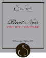 Seufert Winery Vine Idyl Vineyard Pinot Noir 2012 Front Label