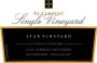 St. Clement Star Vineyard Cabernet Sauvignon 2005  Front Label