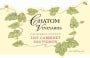 Chatom Cabernet Sauvignon 2007 Front Label