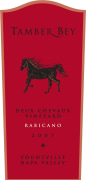 Tamber Bey Deux Chevaux Vineyard Rabicano 2007 Front Label